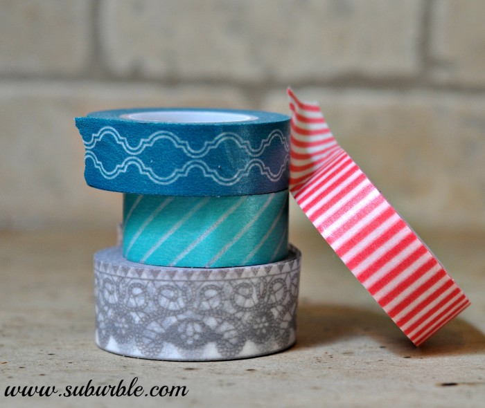 Washi Tape Specimen Art 14 - Suburble