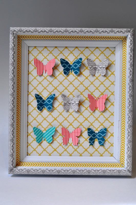 washi butterfly specimen art 55 - suburble