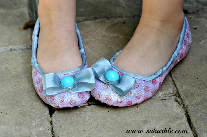 DIY Glitter Shoes 2 -Suburble