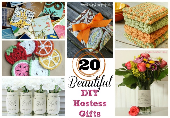 20 DIY Hostess Gifts with number