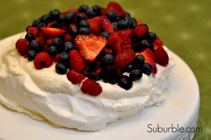 Dessert with a Friend: Pavlova with Fresh Fruit