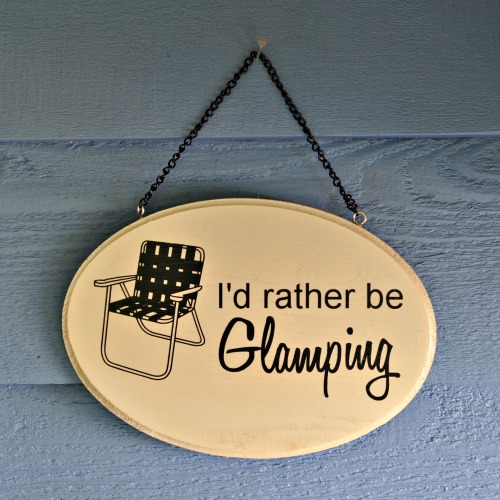 i'd rather be glamping