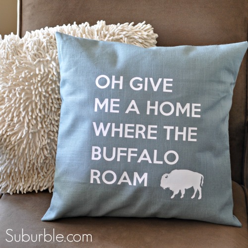 Buffalo Pillow 1 - Suburble