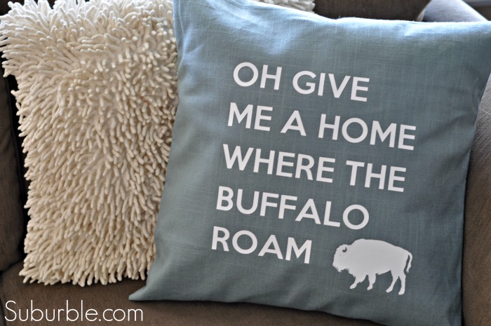 Buffalo Pillow 3 - Suburble
