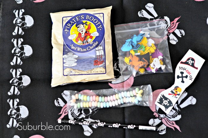 Pirate party 6pk party loot bags kept d party fun free uk p&p