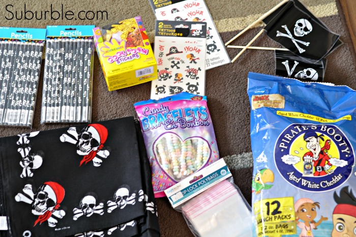 Pirate party Loot Bags - Suburble