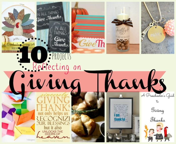 10 thankful projects