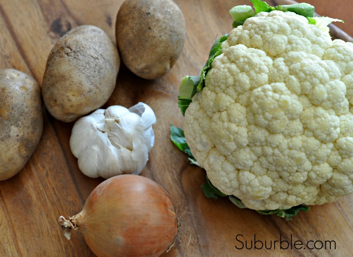 Curried Cauliflower Soup Ingredients - Suburble