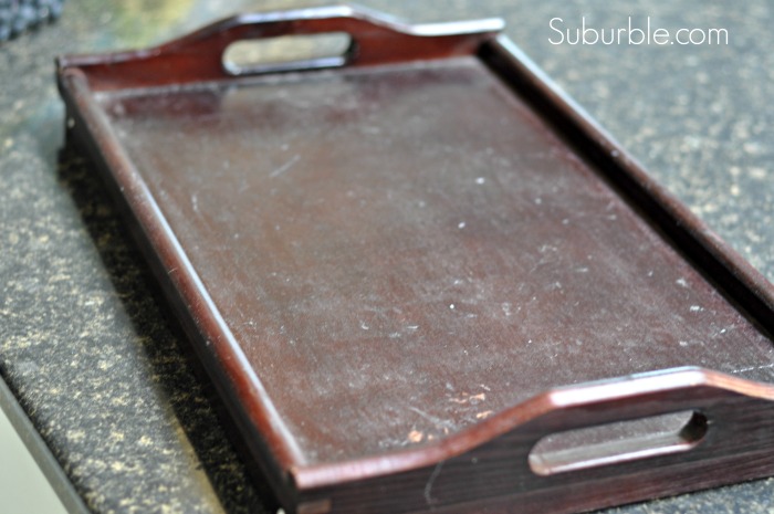Refinished Tray Before - Suburble