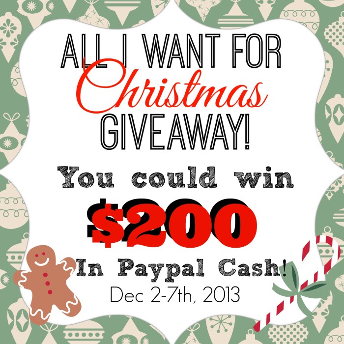 $200 Paypal Giveaway Image