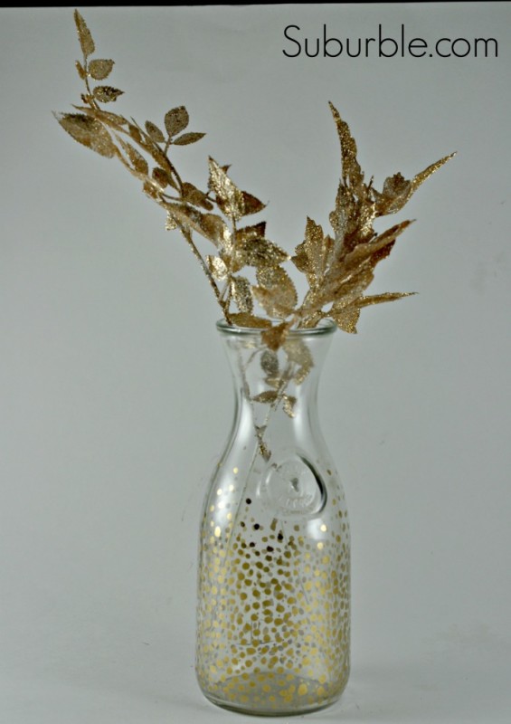 Gold Bubble Vase - Suburble.com