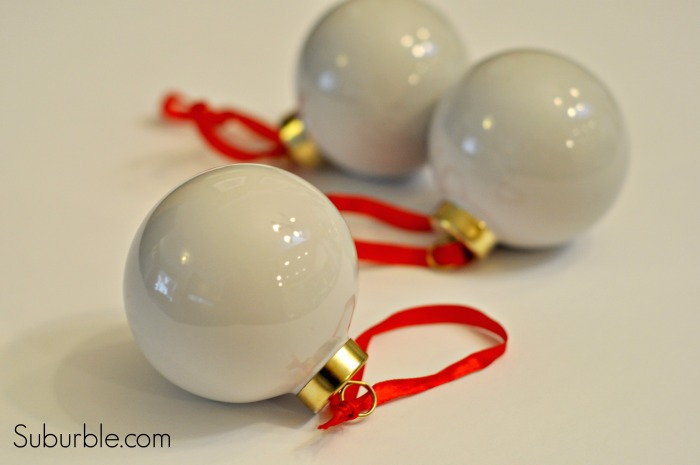 How To Make Gold-Dipped Ornaments - Suburble