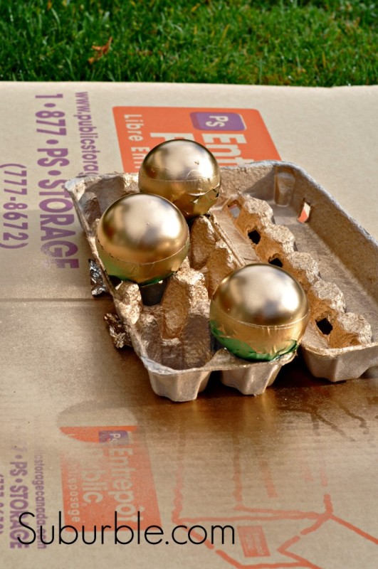 Gold Dipped Ornaments 6 - Suburble.com