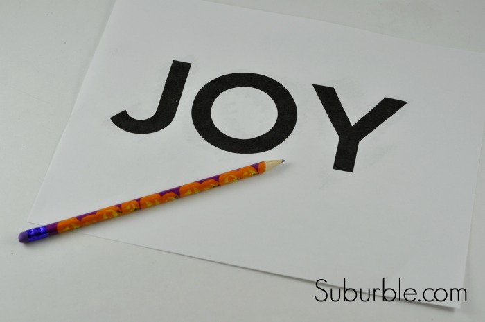 Joy String Art Tutorial 3 - Suburble