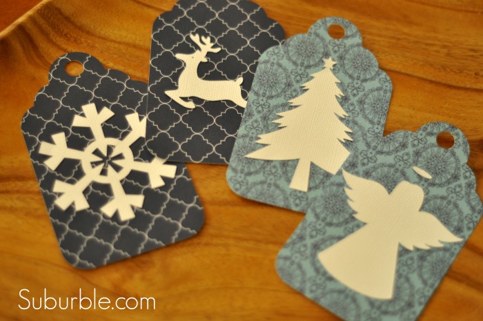Silhouette Adhesive Cardstock - Gift Tags - Suburble