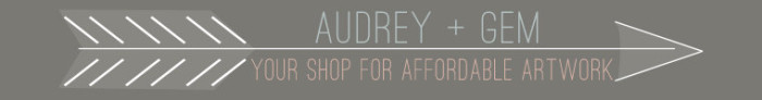 It’s a Giveaway: Prints from Audrey + Gem!