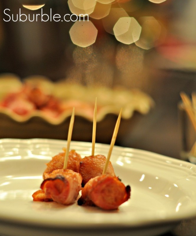 Bacon Wrapped Sausages - Suburble