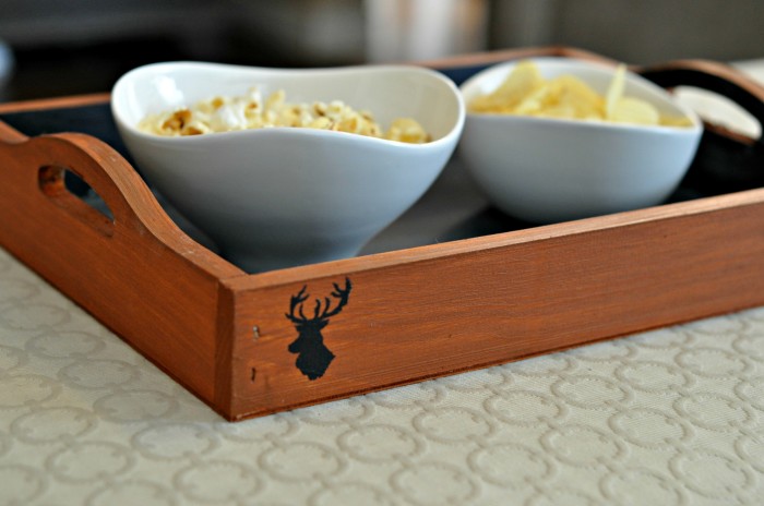 Chalkboard Tray - Deer Stencil - Suburble.com