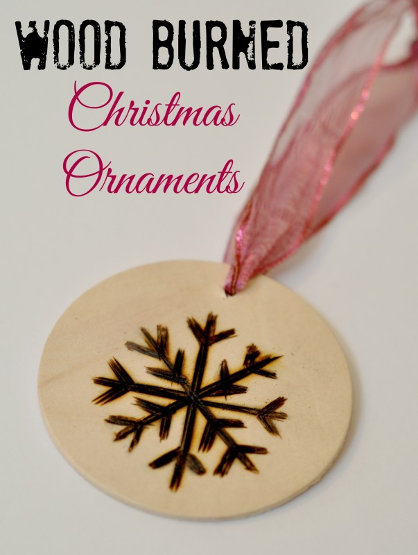 Wood Burned Christmas Ornaments - Suburble