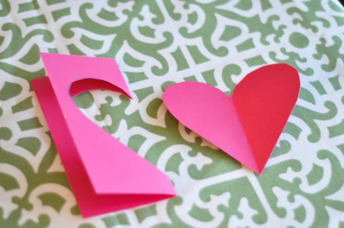 Heart Arrow Valentines - Cutting Out Hearts- Suburble.com (1 of 1)