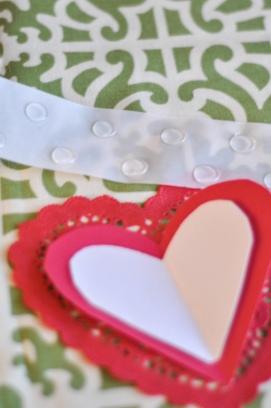 Heart Arrow Valentines - Glue dots and Valentine Assembly - Suburble.com (1 of 1)