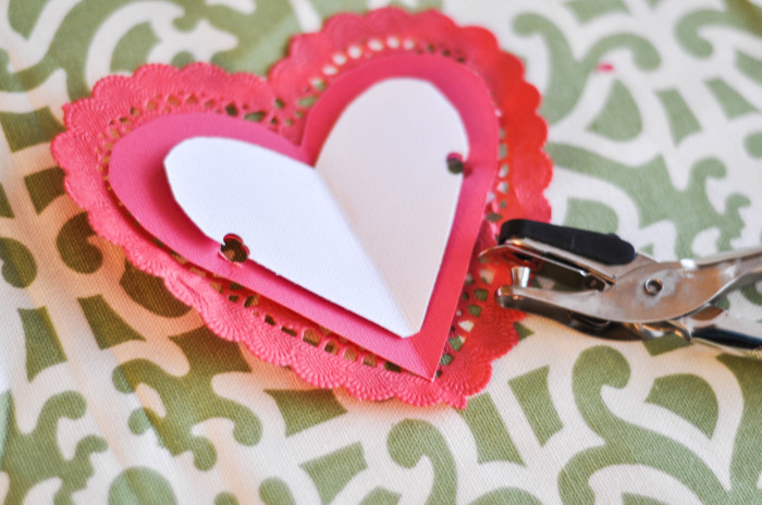 Heart Arrow Valentines - Hole Punch - Suburble.com (1 of 1)