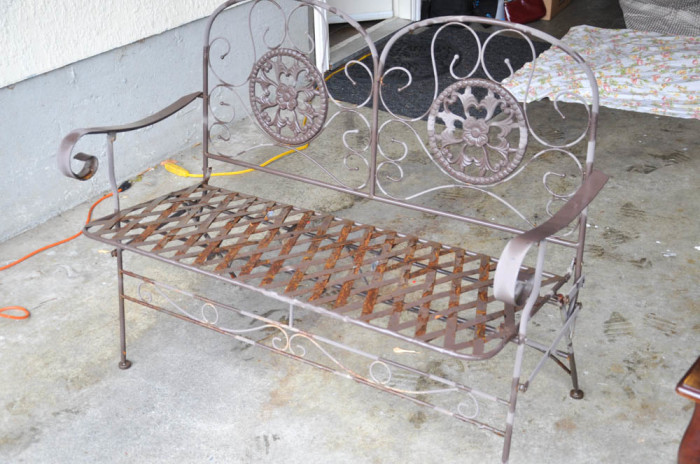 Modern Masters Bench (rusted heap of junk)  - Suburble.com (1 of 1)