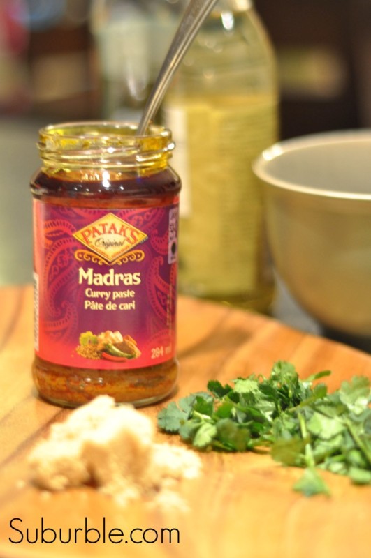 Patak's Madras Curry in a Curry Vinaigrette - Suburble.com