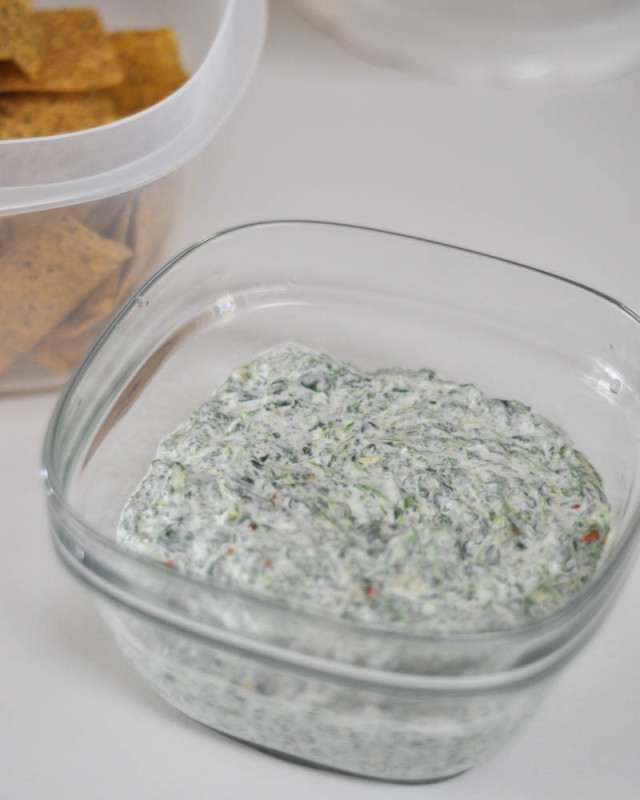 Rubbermaid Superbowl Party - Spinach Dip 1 - Suburble.com (1 of 1)