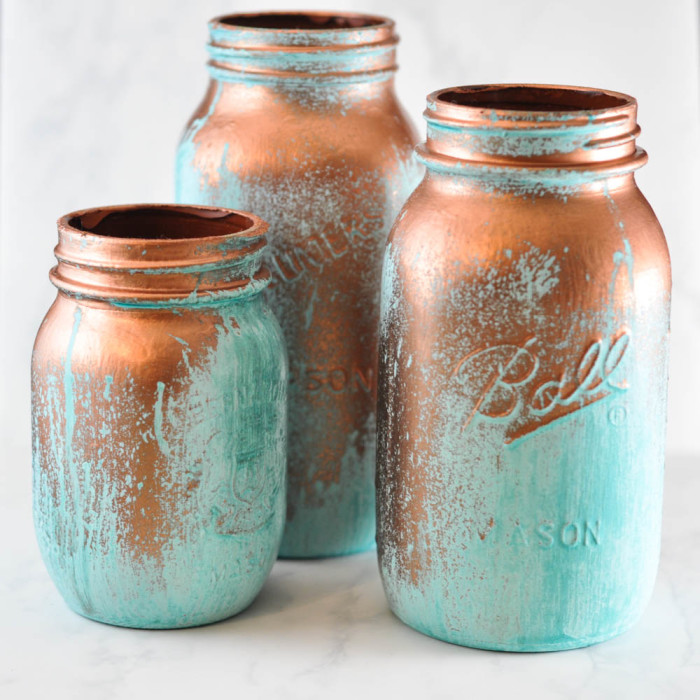 Mason Jars With Patina Activating Solution  - Suburble.com (1 of 1)