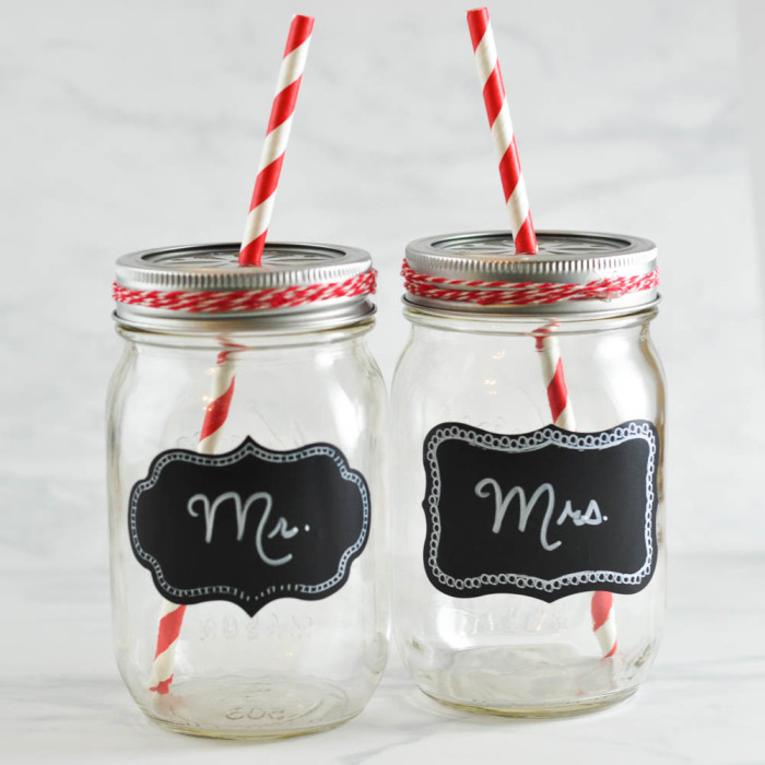 Mr and Mrs Mason Jars - Suburble.com (1 of 1)