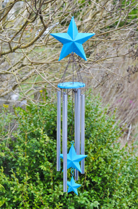 Painted Star Wind Chimes - Suburble.com (1 of 1)