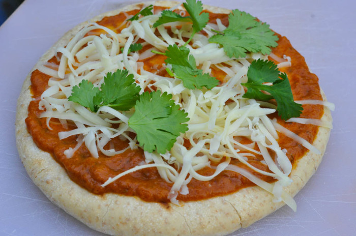 Butter Chicken Pizza - Prepping the Pizza  -  Suburble.com (1 of 1)