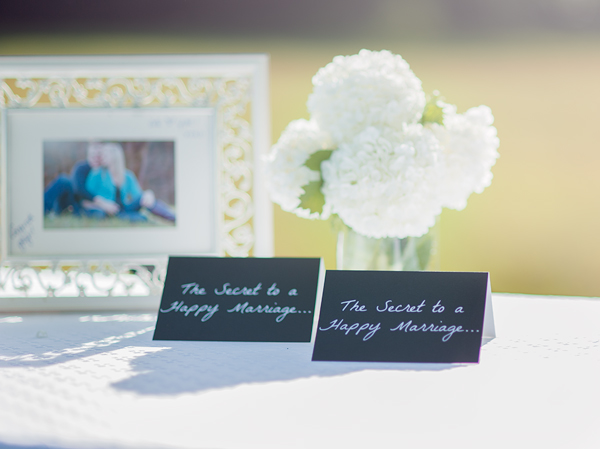 Use notecards as a guest book alternative - Suburble.com