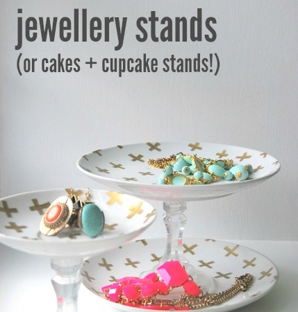 Gold Jewelry Stands