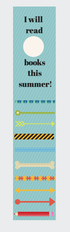 Free Printable Summer Reading Bookmark Goal Chart - Suburble.com
