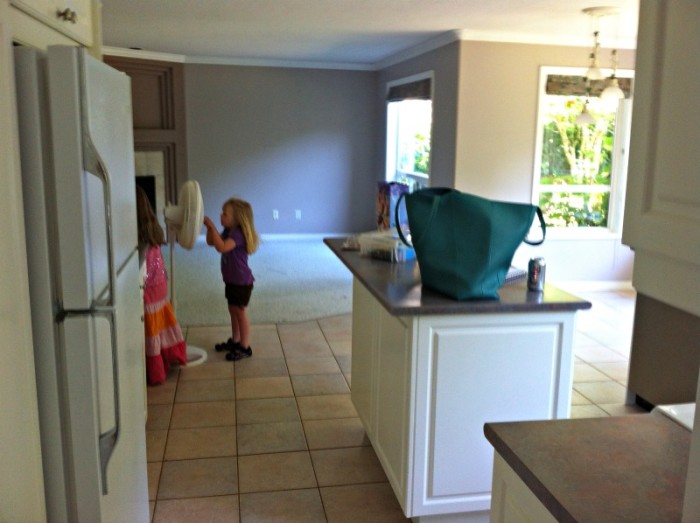 Kitchen Island - Before