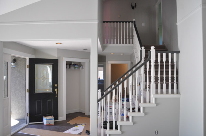 Painted Bannister and Railing  - Suburble.com-1