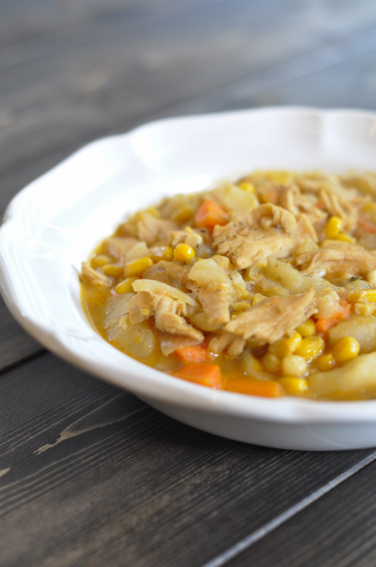 Turkey Stew with Leftover Thanksgiving Turkey - Suburble.com-1