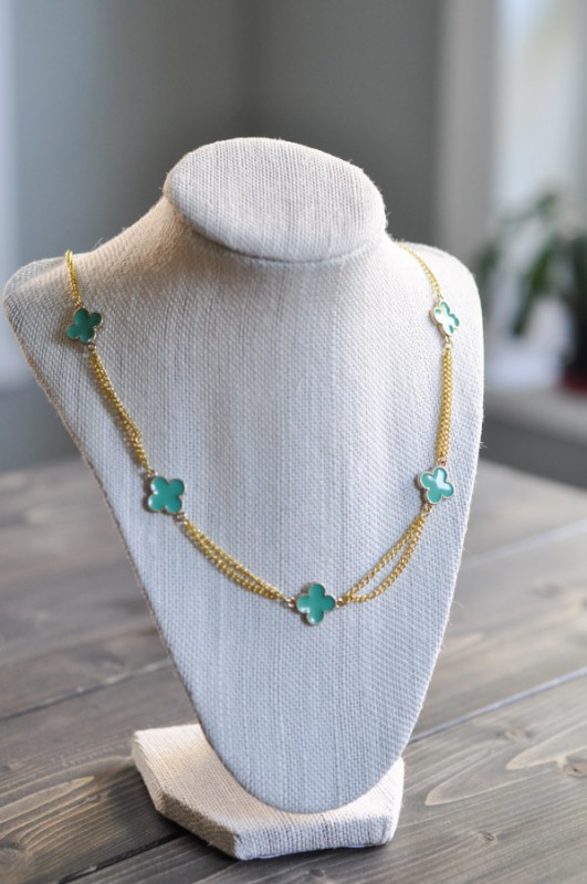 Clover Necklace - Suburble.com-1