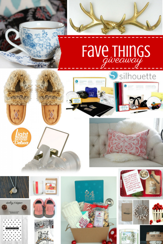 Favourite Things Giveaway