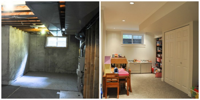 Basement BeforeAfter