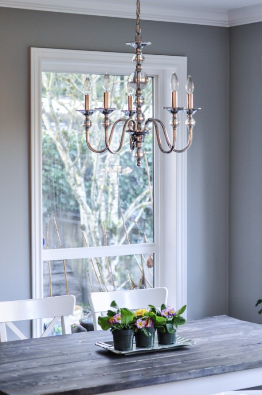 Kitchen Nook - Chrome Chandelier-1