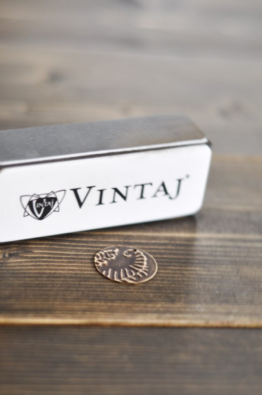 Vintaj Jewelry Embossing with Sizzix-6