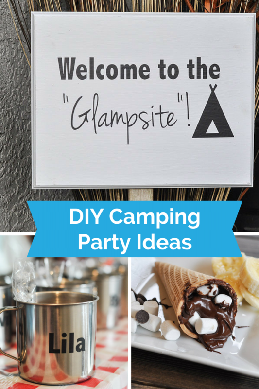 DIY Camping Party Ideas