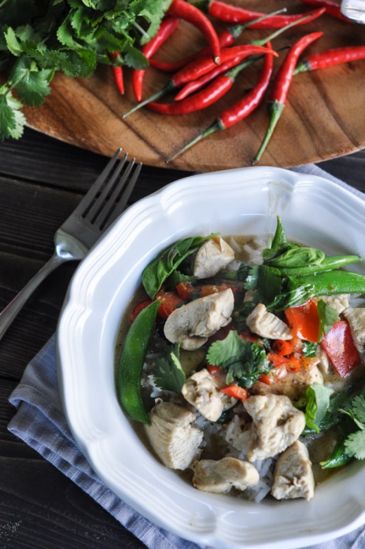 Green Curry Thai Chicken Recipe-2