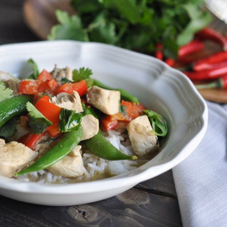 Green Curry Thai Chicken Recipe-8