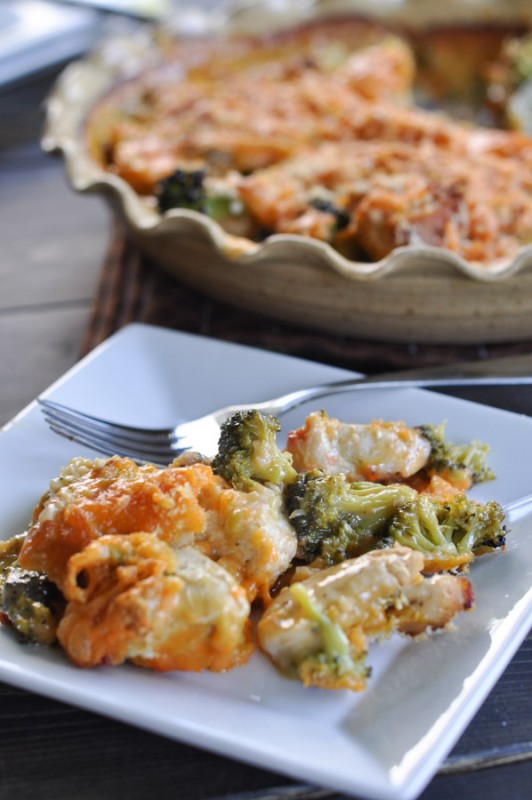 Chicken and Broccoli Divan -4