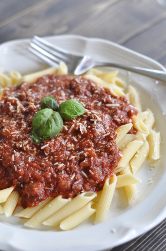 Slow Cooker Spaghetti Sauce-5