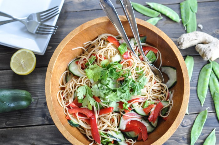 Noodle Salad with Wasabi Dressing-2